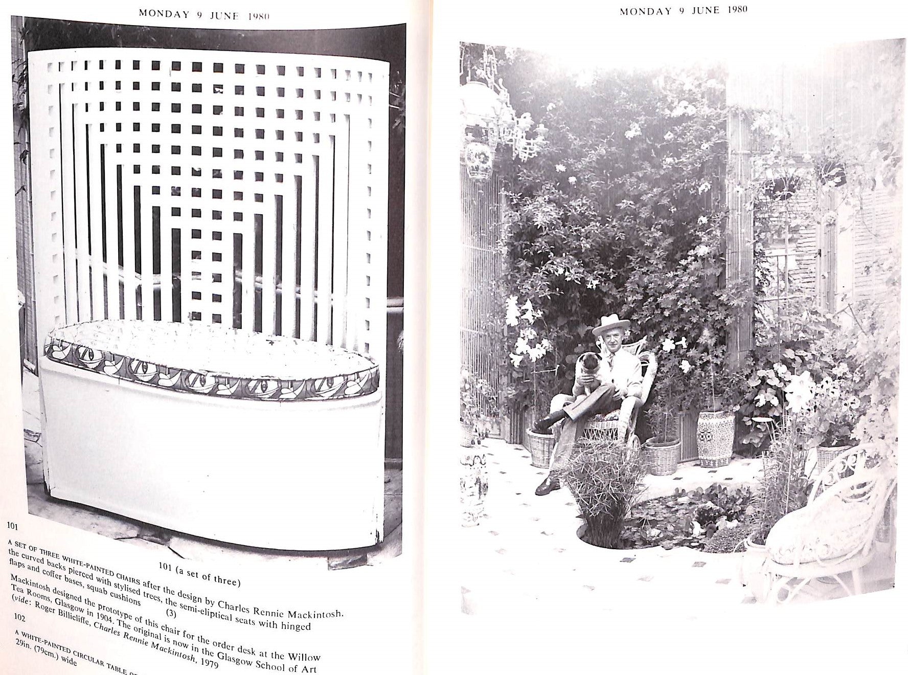 "Reddish House Broadchalke, Wiltshire: The Property Of The Late Sir Cecil Beaton" 1980 Christie's