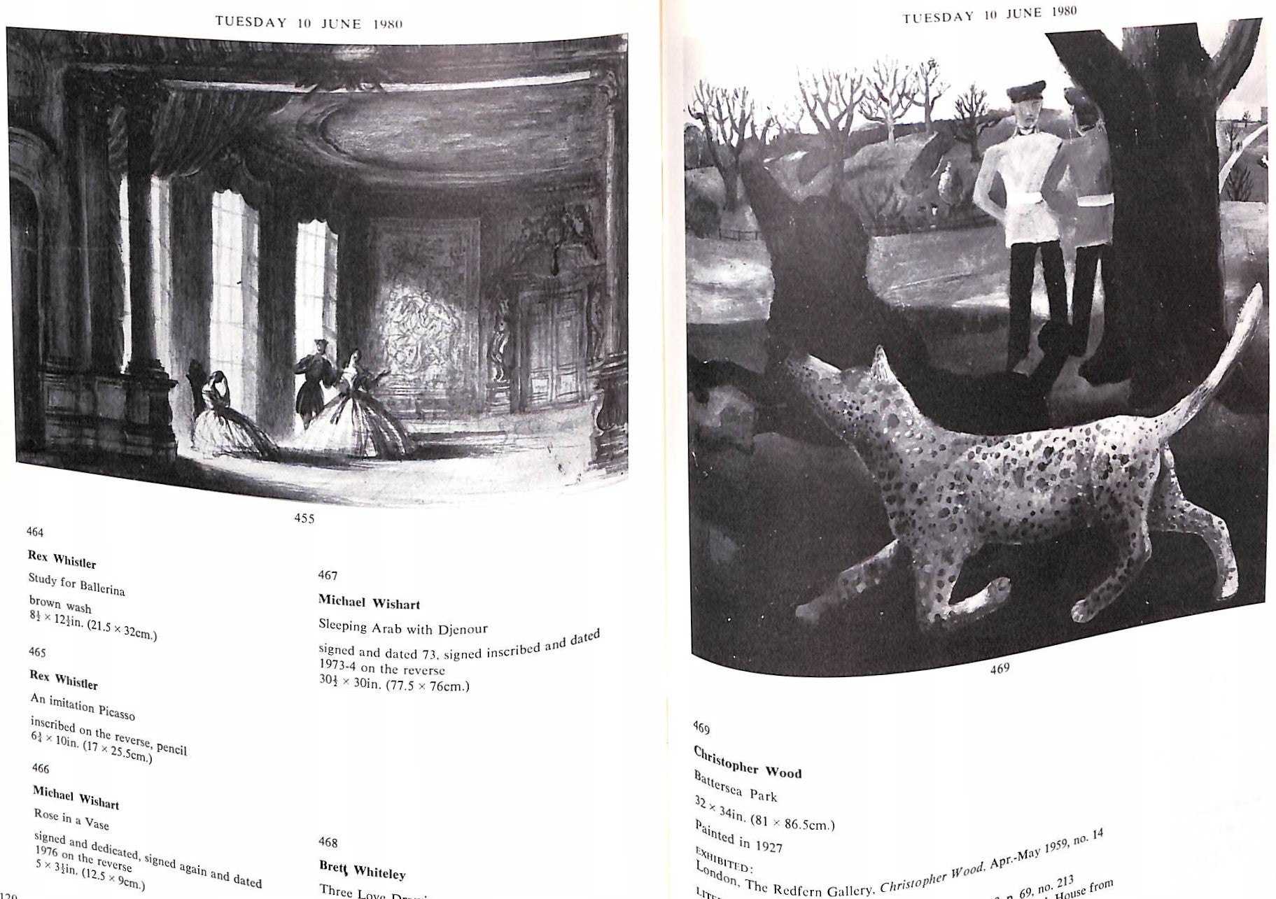 "Reddish House Broadchalke, Wiltshire: The Property Of The Late Sir Cecil Beaton" 1980 Christie's