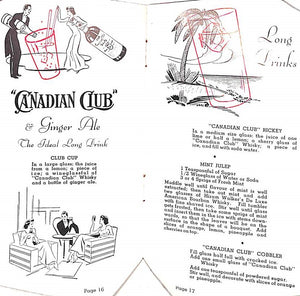 Canadian Club Whisky 1941 Recipe Booklet