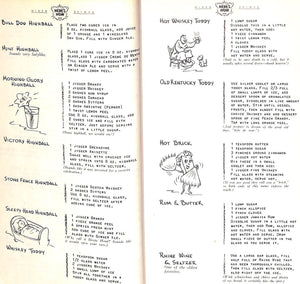 "Here's How: Mixed Drinks" 1941 WHITFIELD, W.C.