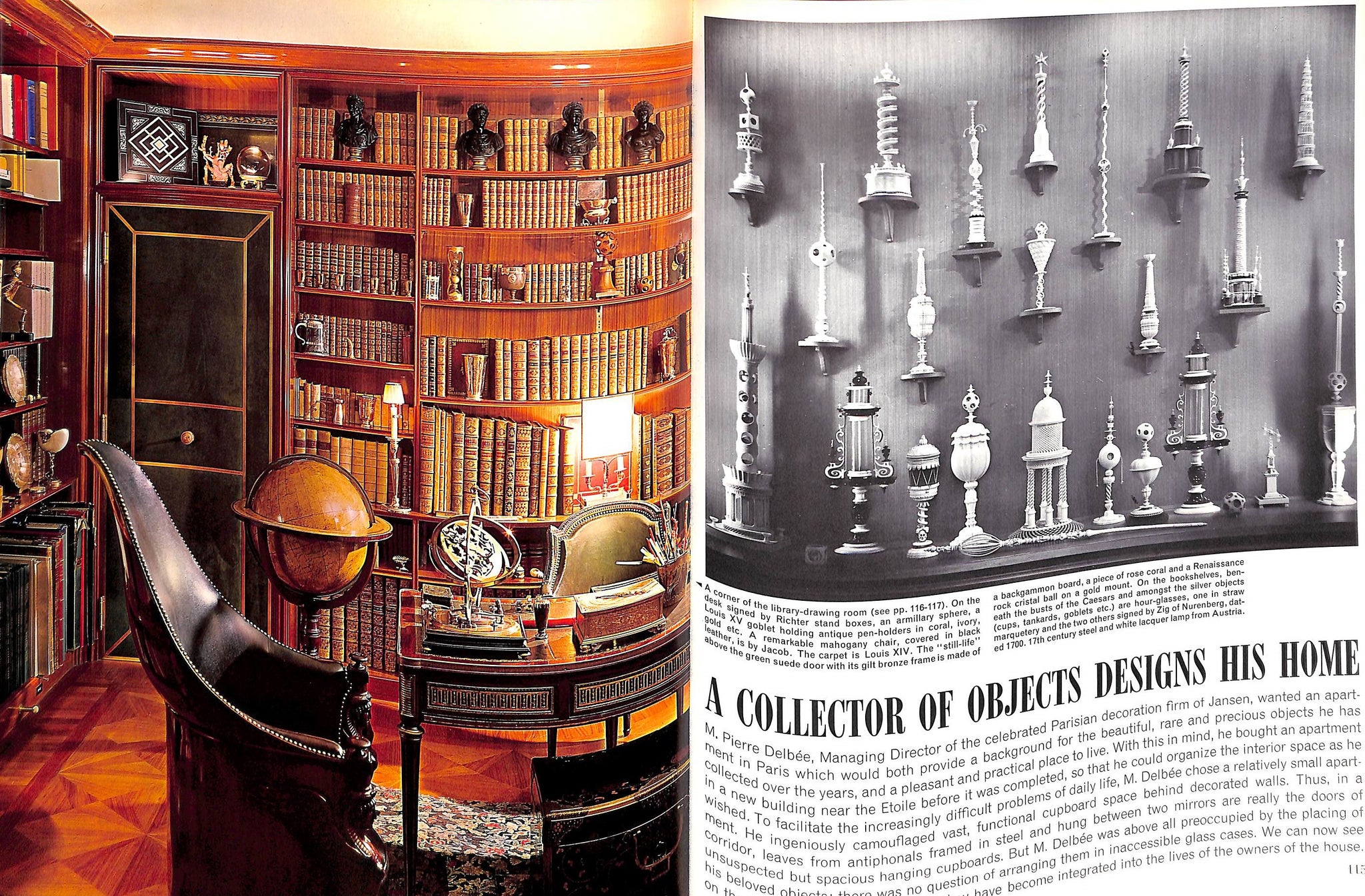 "The Best In European Decoration" 1963 BERNIER, Georges and Rosamond [edited by]