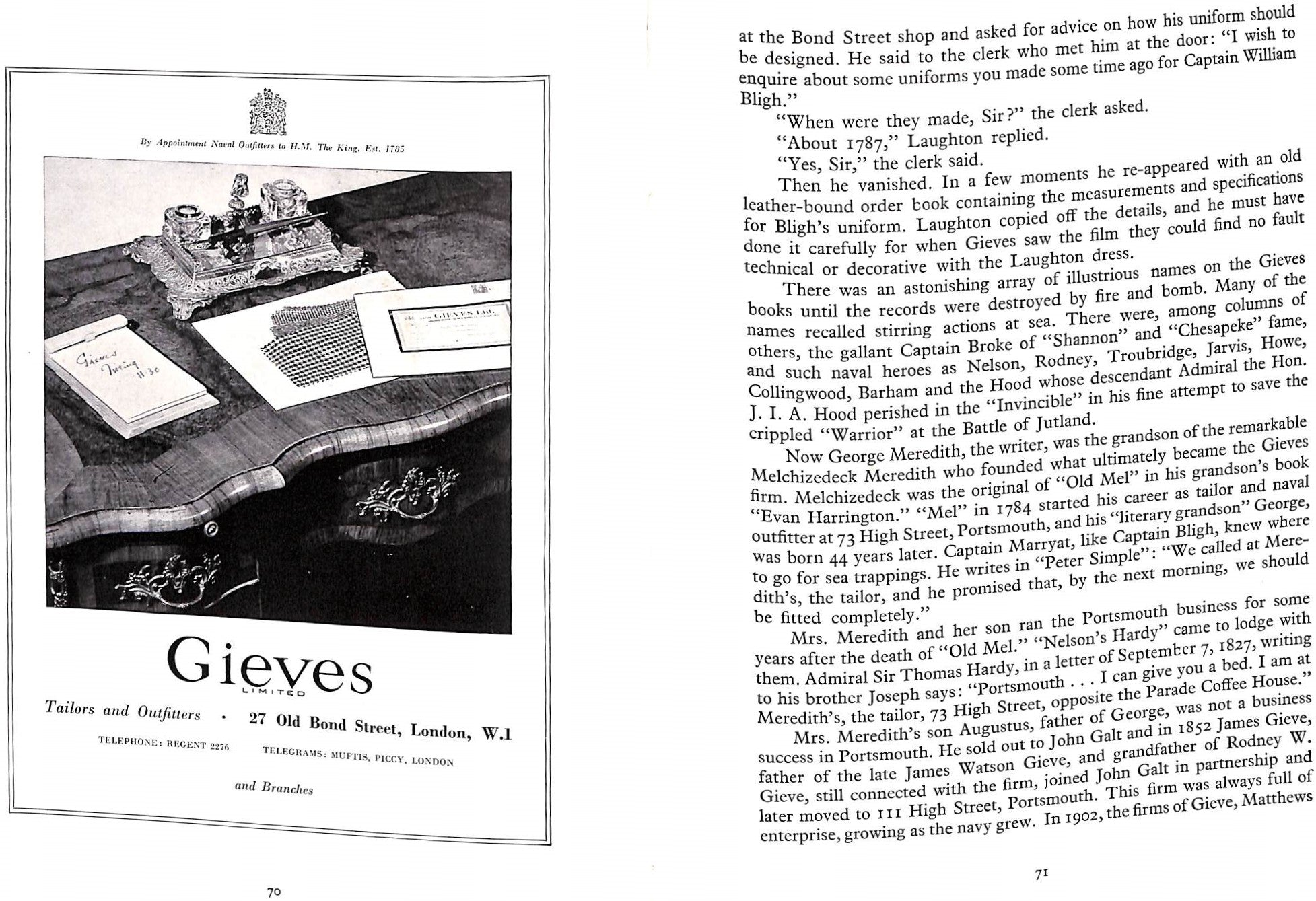 "Bond Street" 1952 HALSTEAD, Ivor