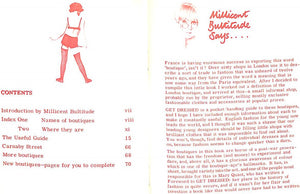 "Get Dressed: A Useful Guide To London's Boutiques" BULTITUDE, Millicent [edited by]