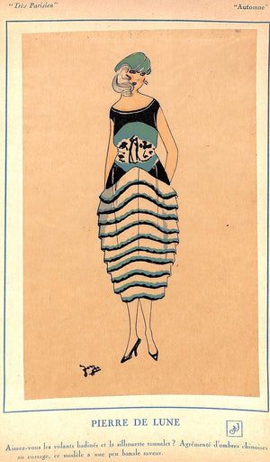 "Tres Parisien... La Mode Le Chic L'Elegance" Automne 1921 JOUMARD, G.P. Editor