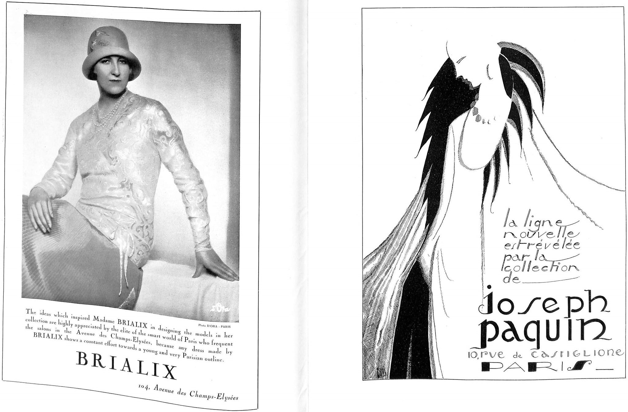 A.G.B. Art Gout Beaute: Feuillets L'Elegance Feminine Fevrier 1928