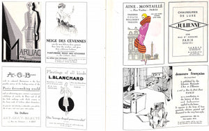 "A.G.B. Art Gout Beaute: Feuillets De L'Elegance Feminine Paris" Juin 1927