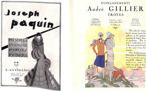 A.G.B. Art Gout Beaute: Feuillets de l'Elegance Feminine Paris Aout 1927