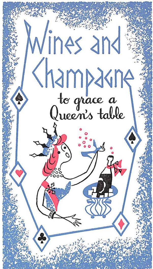 "King Of Hearts Drink Book" 1955 IRWIN, Josephine