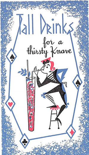 "King Of Hearts Drink Book" 1955 IRWIN, Josephine