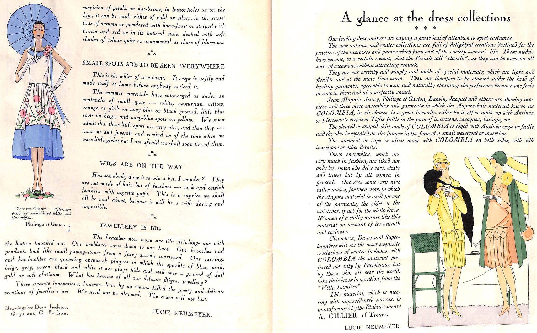 A.G.B. Art Gout Beaute: Feuillets de L'Elegance Feminine Paris Septembre 1927