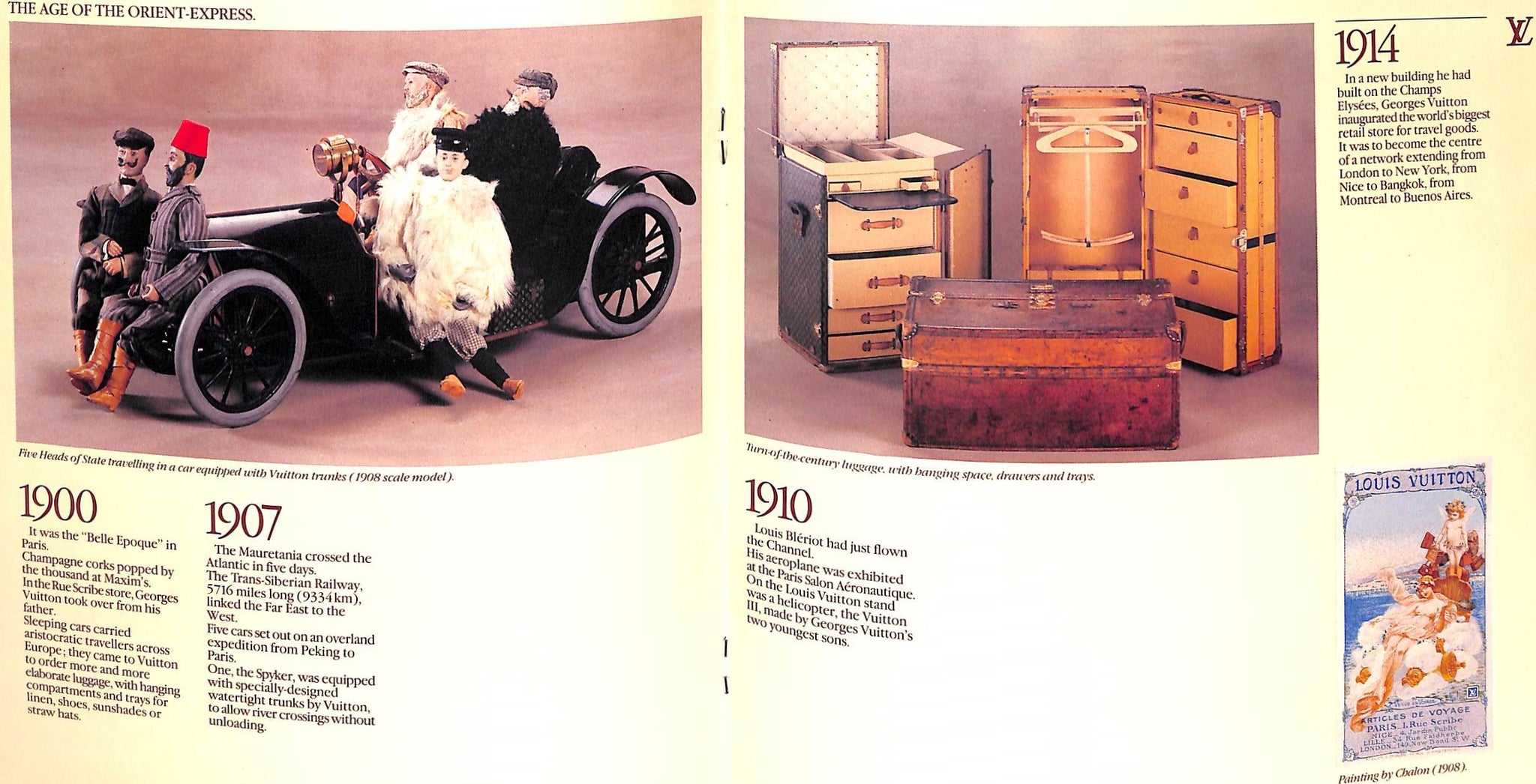 Louis Vuitton 1910s Vintage Luggage