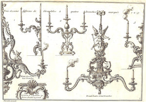 "Nouveaux Deisseins de Meubles et Ouvrages" c.1720 Andre Charles Boulle (SOLD)