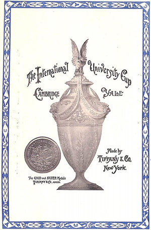"Cambridge Yale Games" Oct. 5, 1895