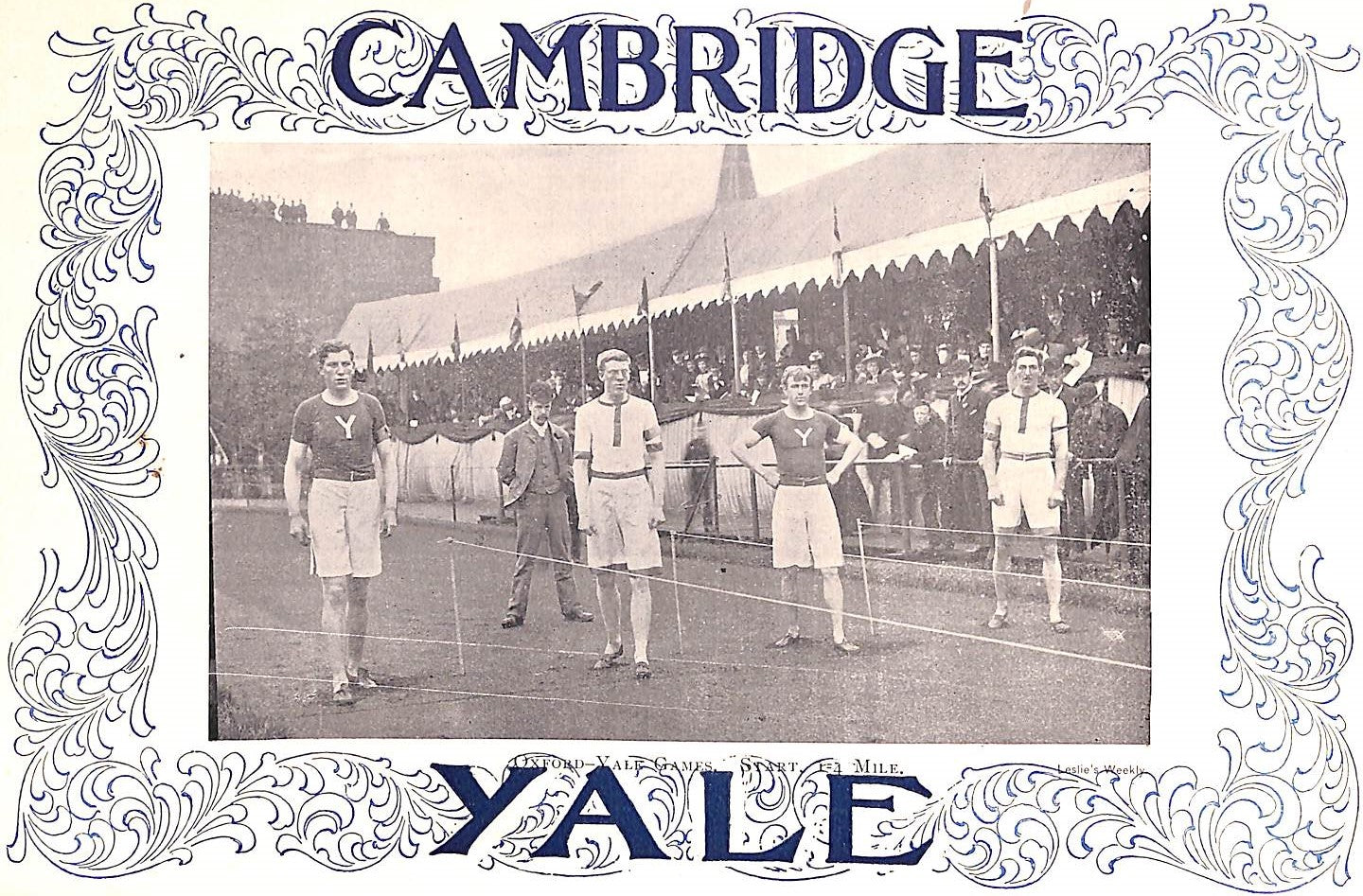 "Cambridge Yale Games" Oct. 5, 1895