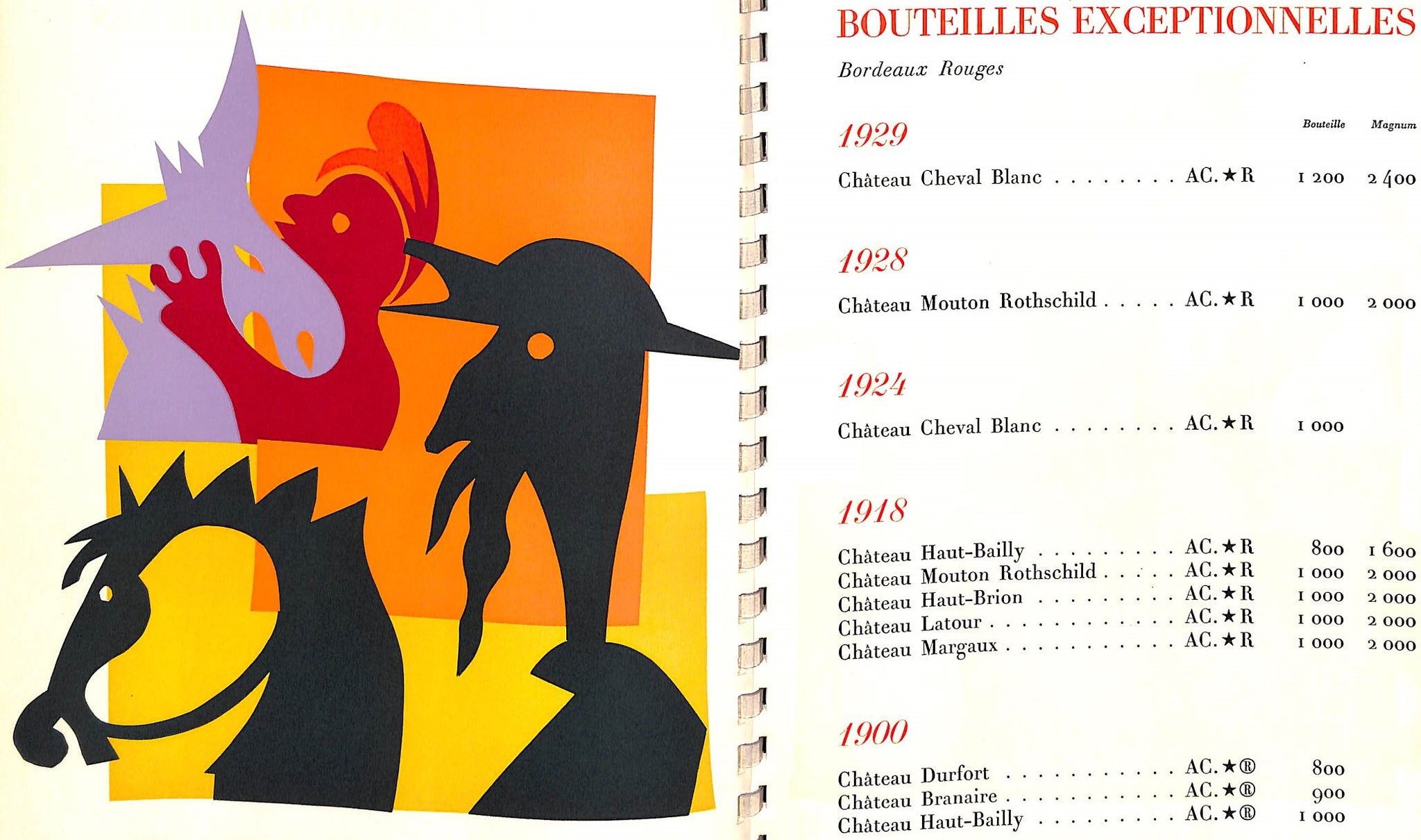 "Establissements Nicolas Maison Fondee en 1822"