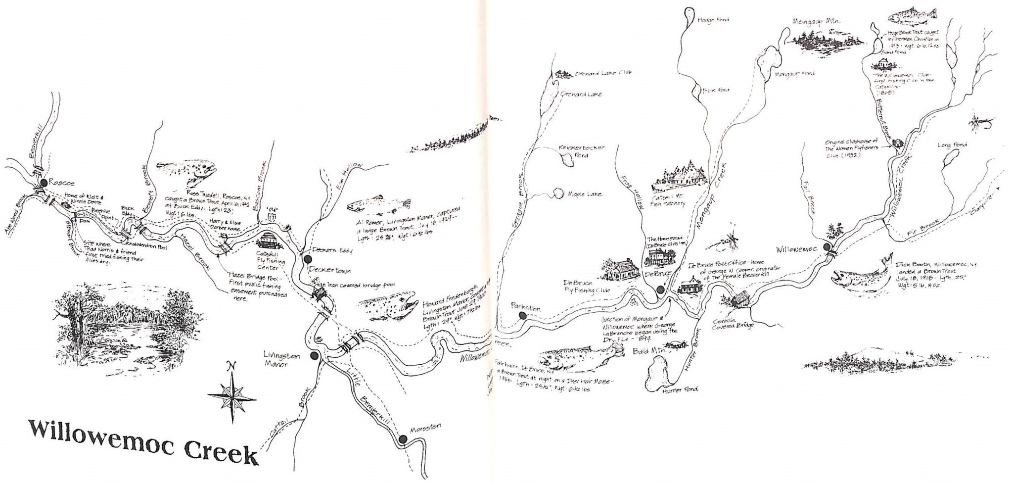 "The Beaverkill: The History Of A River And Its People" VAN PUT, Ed (INSCRIBED) (SOLD)