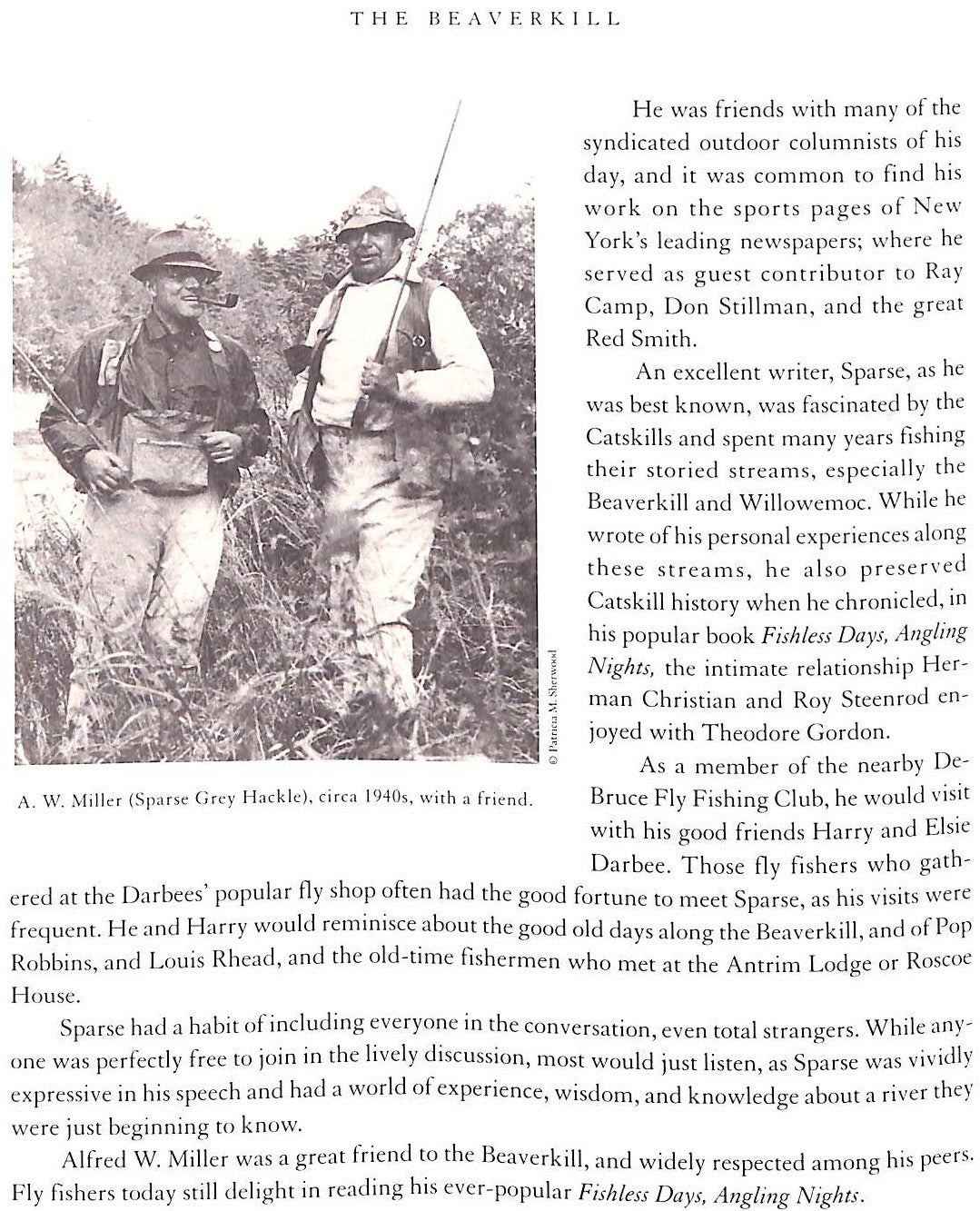 "The Beaverkill: The History Of A River And Its People" VAN PUT, Ed (INSCRIBED) (SOLD)