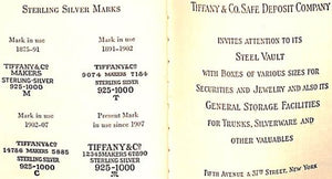 Tiffany & Co Jewelers and Silversmiths 100th Anniversary 1837-1937