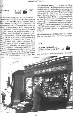 "James Bond's London: A Reference Guide To Locations" 2001 GIBLIN, Gary (SOLD)