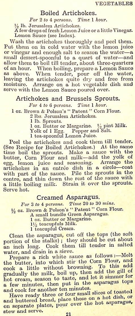"Light Fare Recipes For Corn Flour And "Raisley" Cookery" 1929 Brown & Polson (Firm)