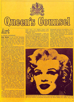 Queen Magazine 27 March, 1968