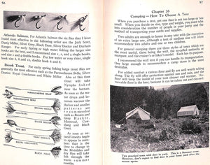 HUNTING FISHING & CAMPING L.L. BEAN 1950 9TH ED