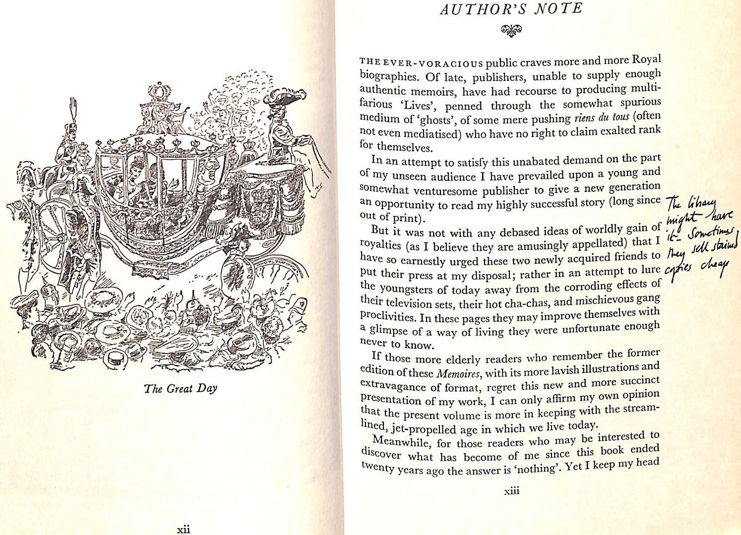 "My Royal Past" BEATON, Cecil