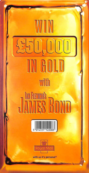 "Ian Fleming's James Bond Royal Mail Mint Stamps"