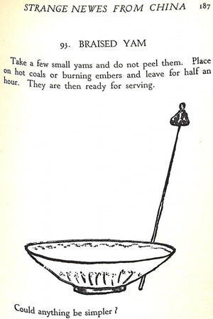 "Strange Newes from China: A First Chinese Cookery Book" SEARLE, Townley