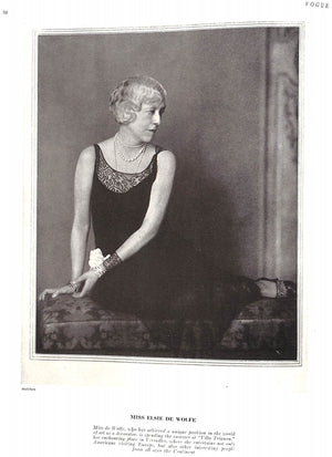 "Vogue Magazine (5) Bound Issues June-August 1924" (SOLD)