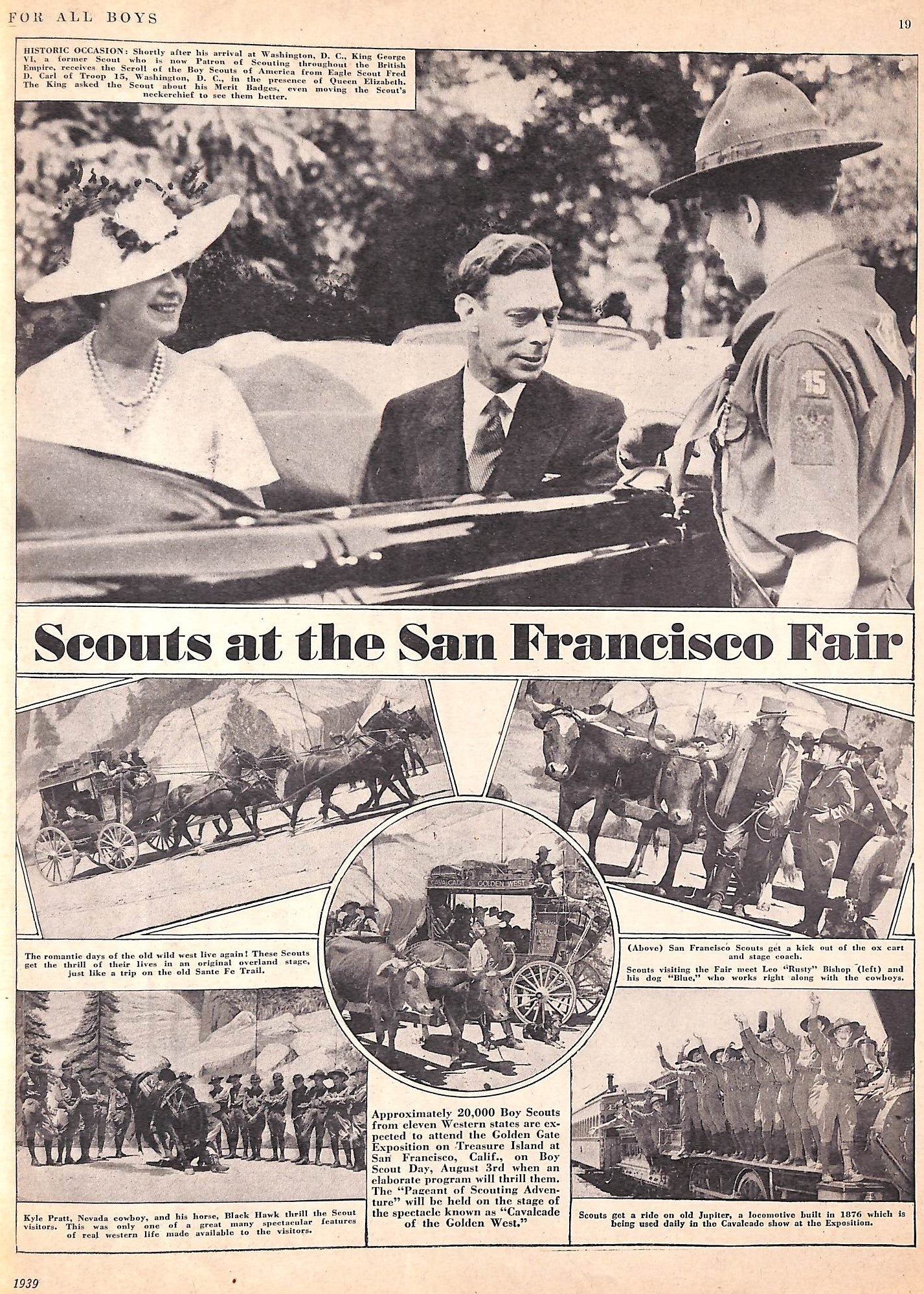 "Boys' Life: August 1939"