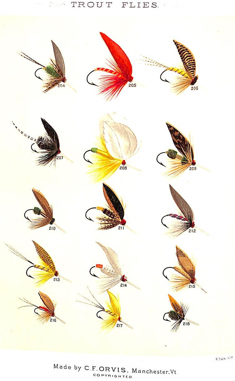Favorite Flies 1892 MARBURY, Mary Orvis