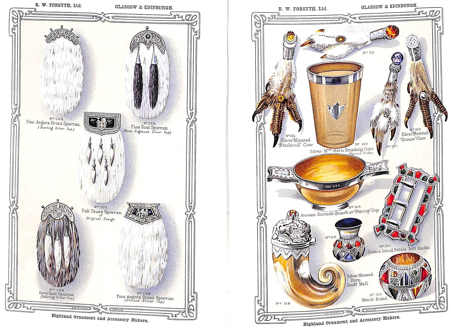 "Scottish Clan Tartans" 1920