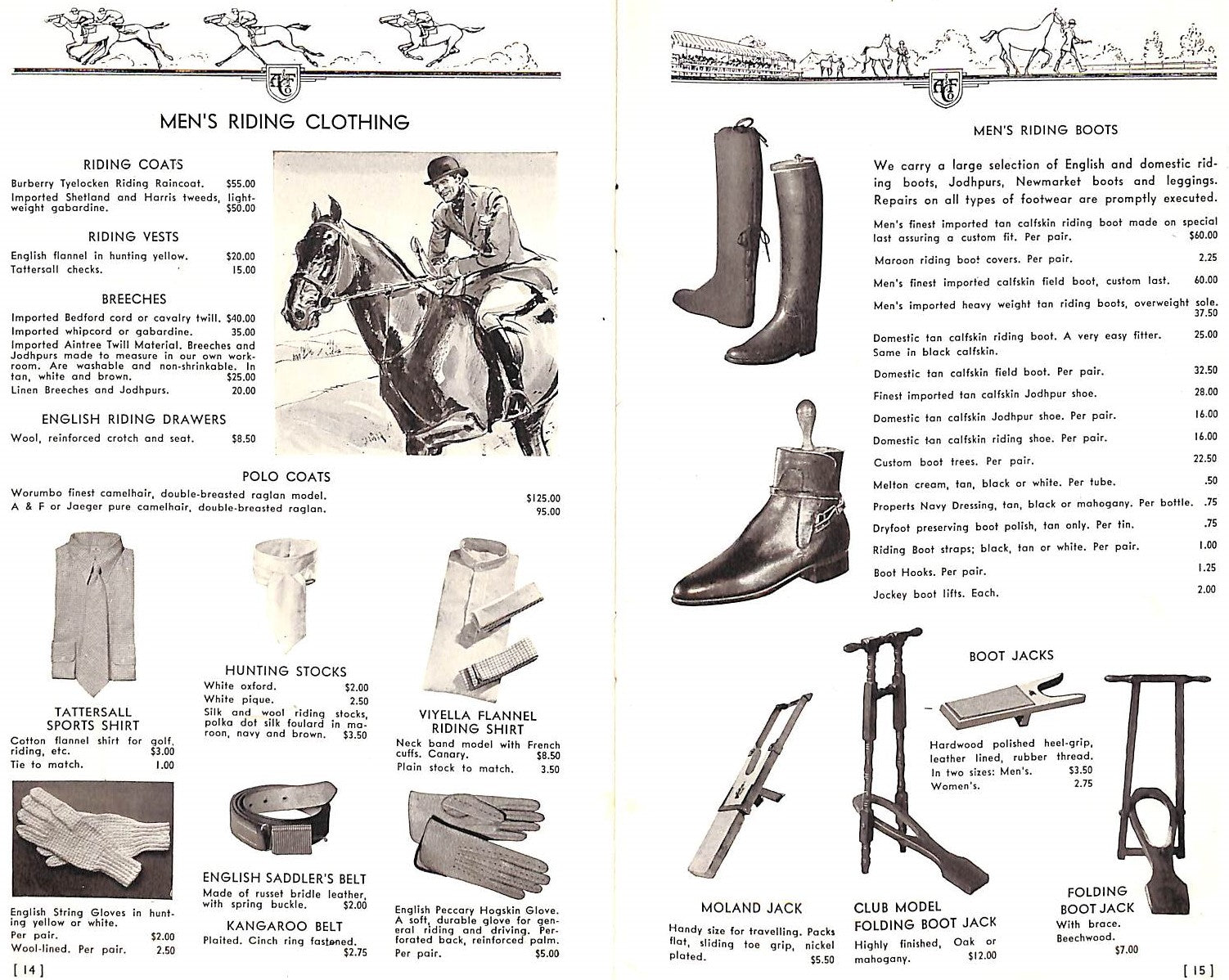 "Polo and Saddlery Abercrombie & Fitch Catalog"