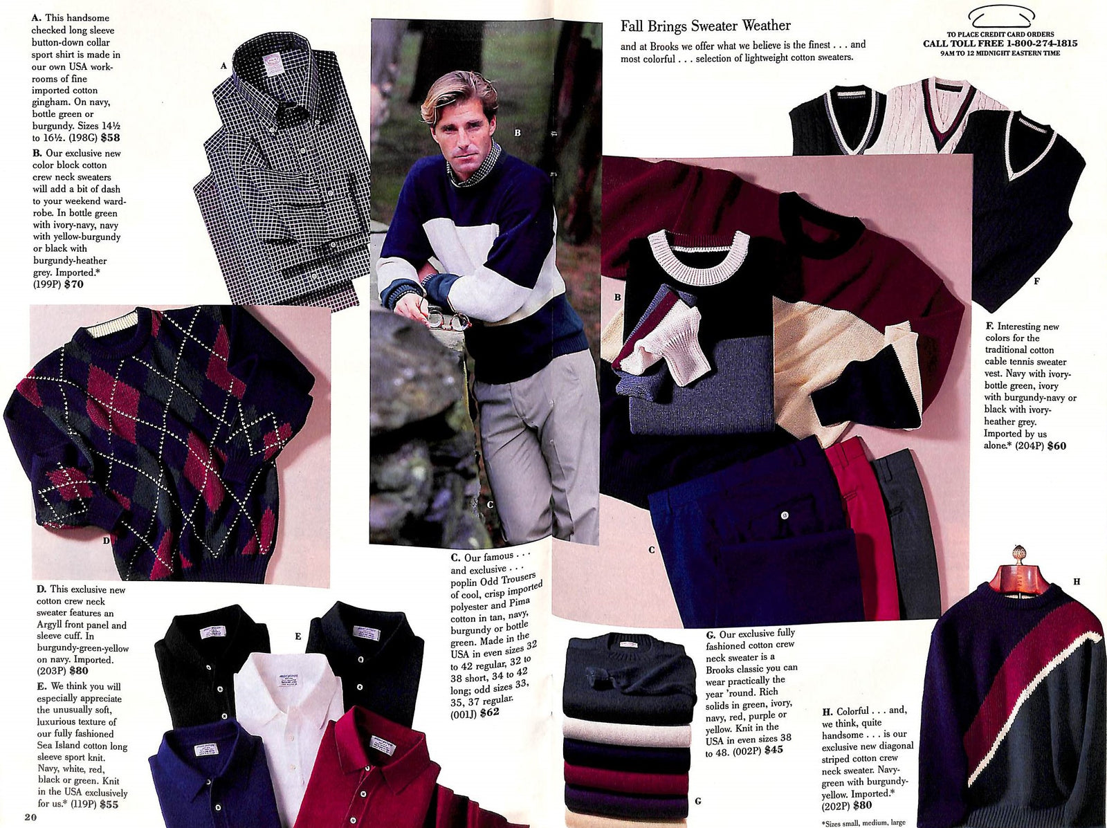 "Brooks Brothers Autumn 1989 Catalogue" (SOLD)