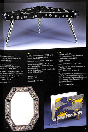 "Important Design The Life of Piero Fornasetti" 1998