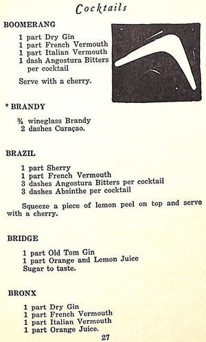 "How to Mix Drinks" EDWARDS, Bill