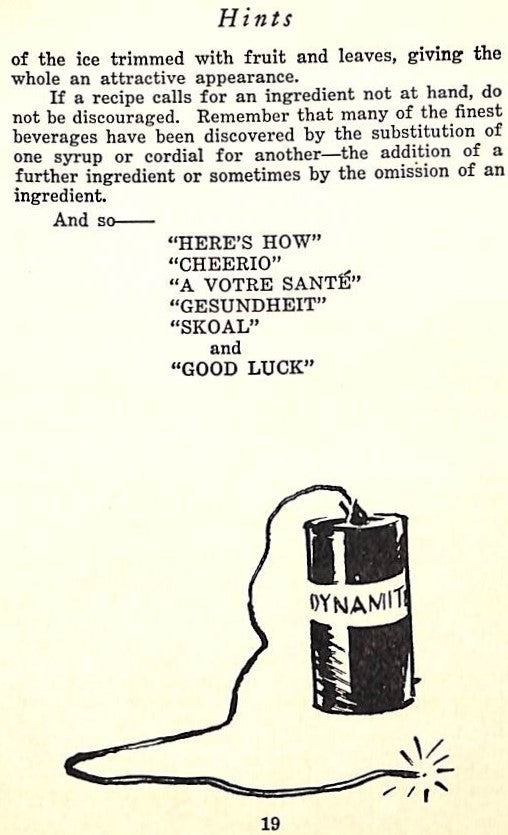 "How To Mix Drinks" 1936 EDWARDS, Bill