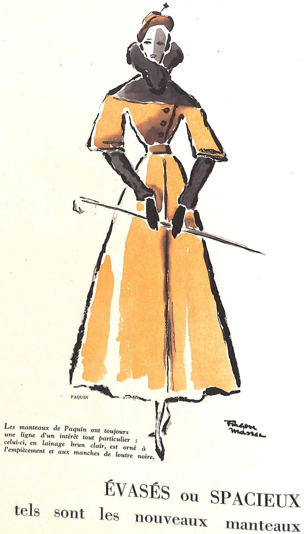 Femina: Modes d'Automne Octobre 1948