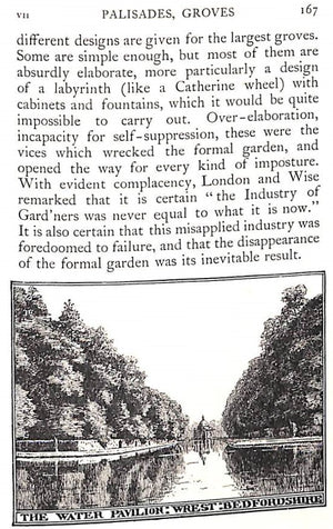 "The Formal Garden In England" 1901 BLOMFIELD, Reginald