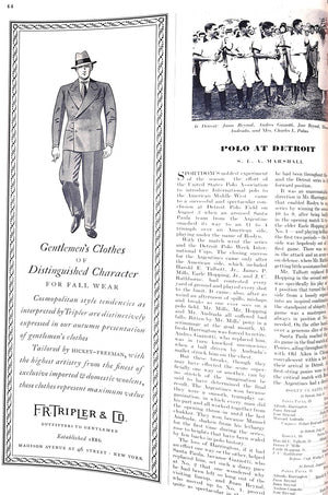 "Polo Magazine 1931"