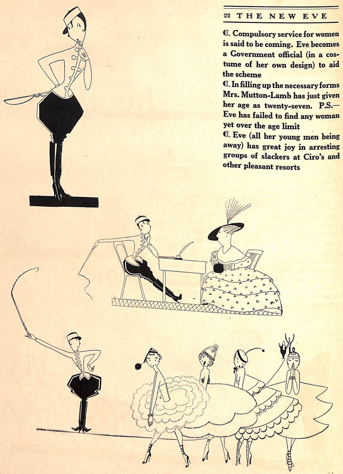 "The New Eve" 1917 FISH