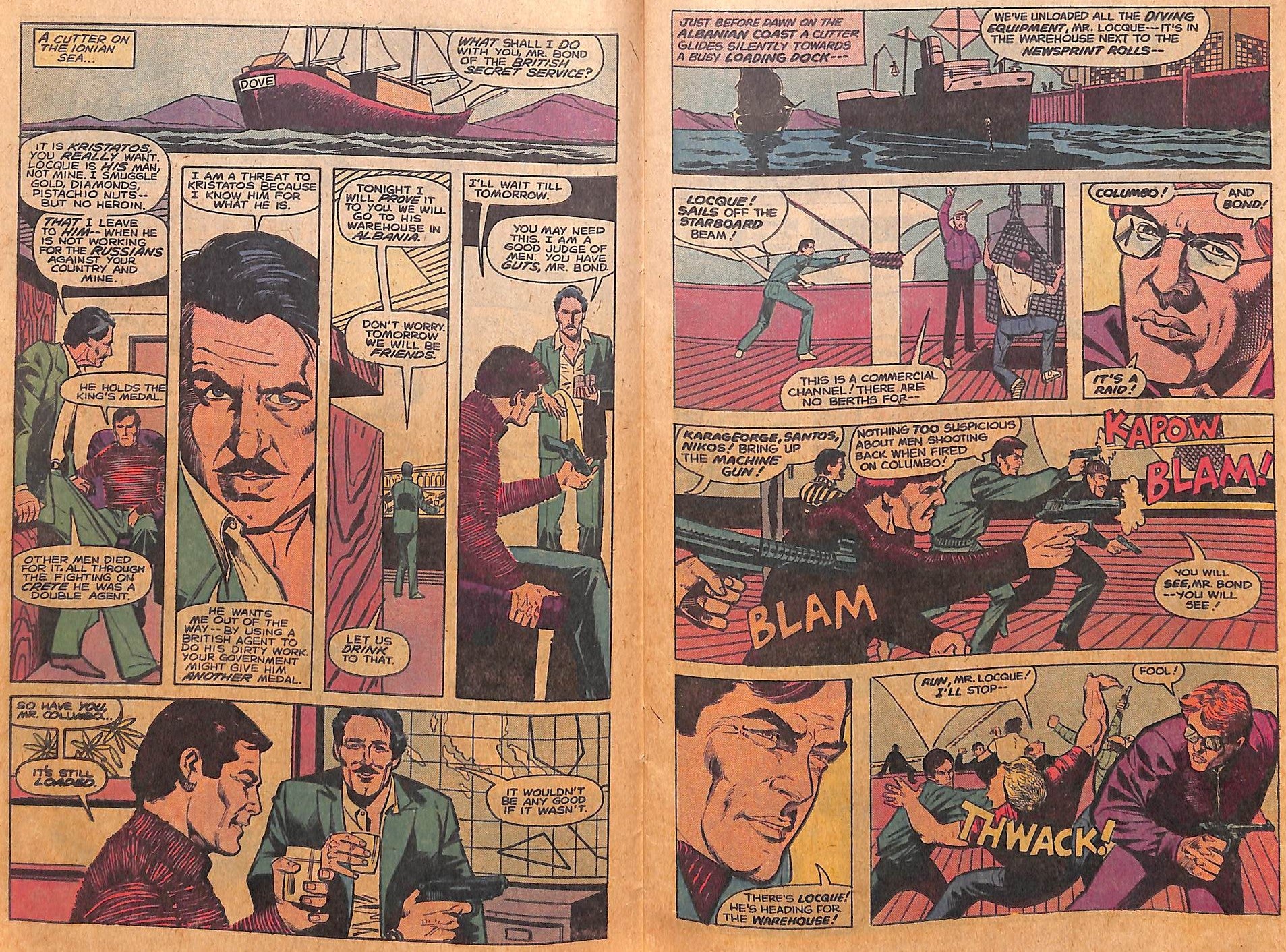 James Bond For Your Eyes Only: Marvel Comics