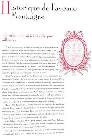 "Monsieur Dior Et Nous: 1947-1957" 1999 DE RETHY, Esmeralda & PERREAU, Jean-Louis
