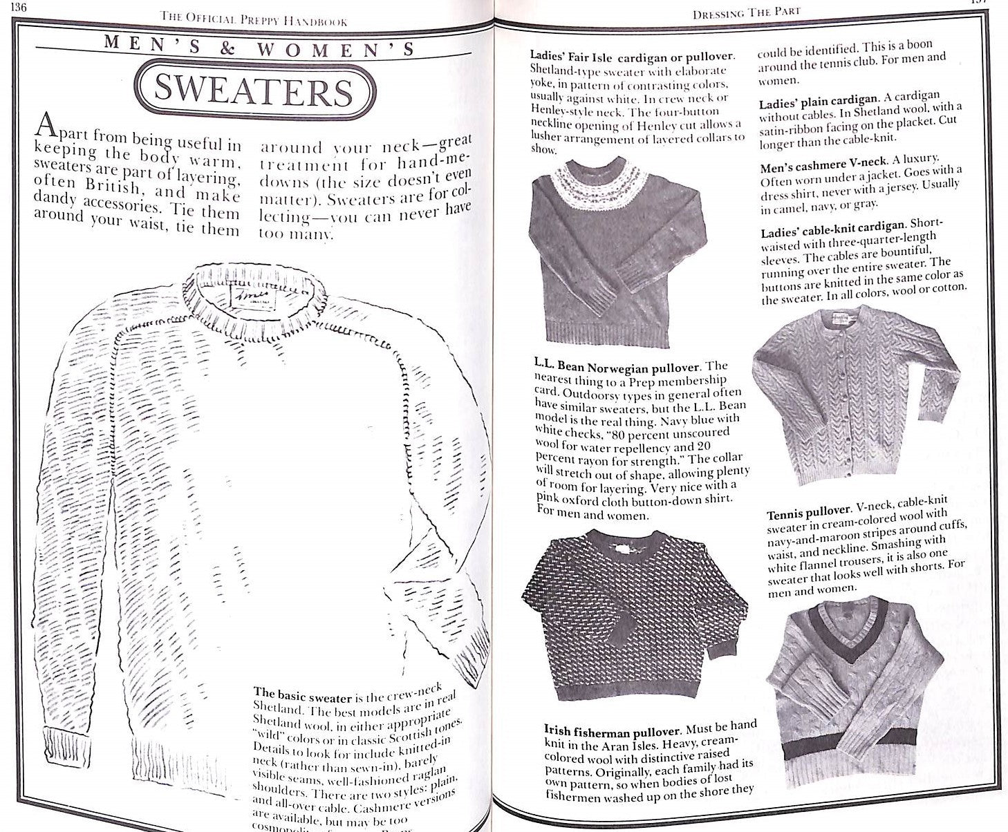 "The Official Preppy Handbook: The Completely Outstanding Gift Edition" 1980 BIRNBACH, Lisa (SOLD)