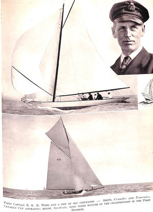 "Annals Of The Royal Canadian Yacht Club 1852-1937"