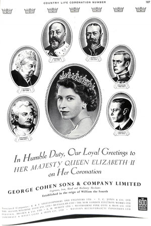 "Country Life Elizabeth II Coronation Number" June 1953