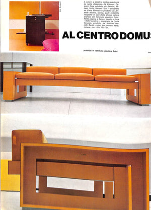 "Domus Architettura, Arredamento Arte: 459 - Febbraio 1968" PONTI, Gio [Editor Direttore]