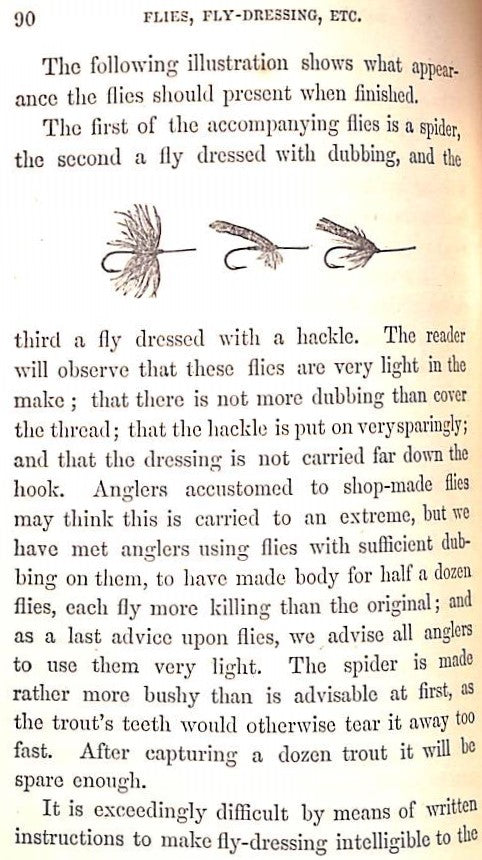 a concise treatise on the art of angling fishing lure The Practical Angler, Or, The Art of Trout-Fishing" 1857 STEWART W.C