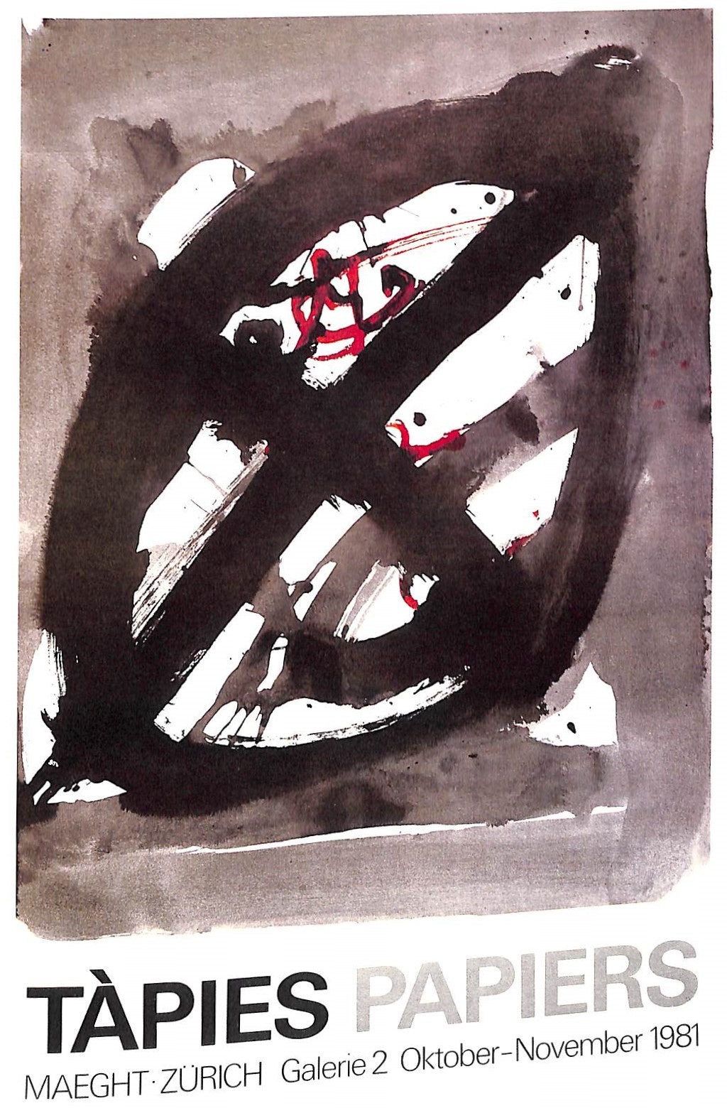 "Els Cartells De Tapies" 1984 MALET, Rosa Maria